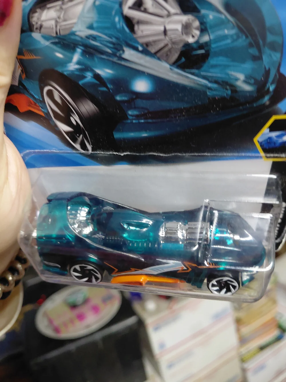 Hot Wheels Power Rocket from the 2025 HW X-Raycers series (8/10, 109/250)